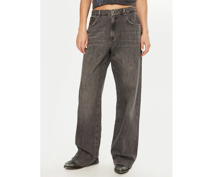 obrazek 1 One Teaspoon Jeansy Jackson 26846 Szary Baggy Fit