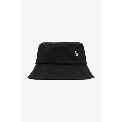 Zdjęcie Norse Projects kapelusz bawełniany kolor czarny bawełniany N80.0101.9999-9999