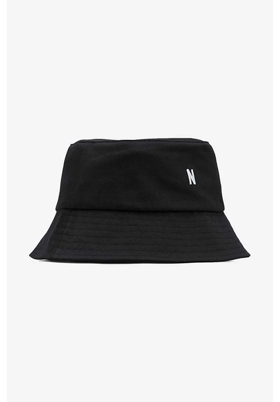 obrazek 1 Norse Projects kapelusz bawełniany kolor czarny bawełniany N80.0101.9999-9999