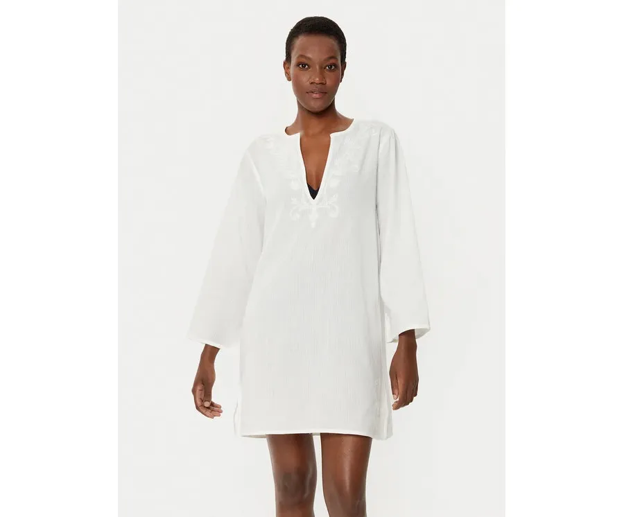 obrazek 1 LAUREN RALPH LAUREN Tunika 20412087 Biały Regular Fit