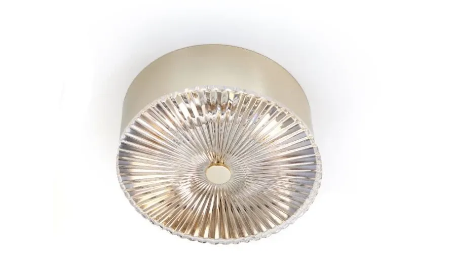 obrazek 1 Lampa sufitowa z ręcznie wycinanym włoskim kryształowym dyskiem - Il Paralume Marina
