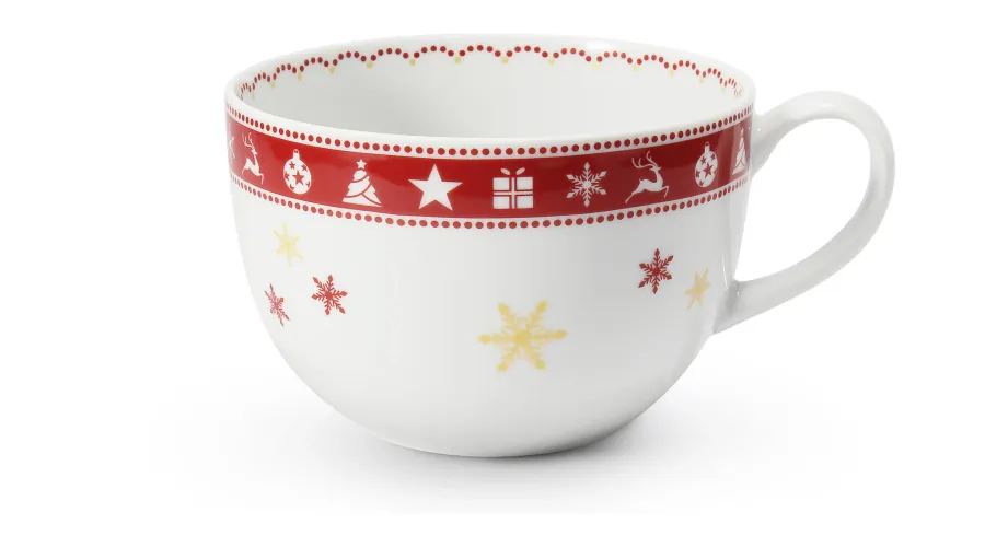 obrazek 1 Stylowy kubek z porcelany z kolekcji Christmas dreaming – Leander