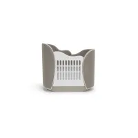 Picture Luxurious velvet baby bed
