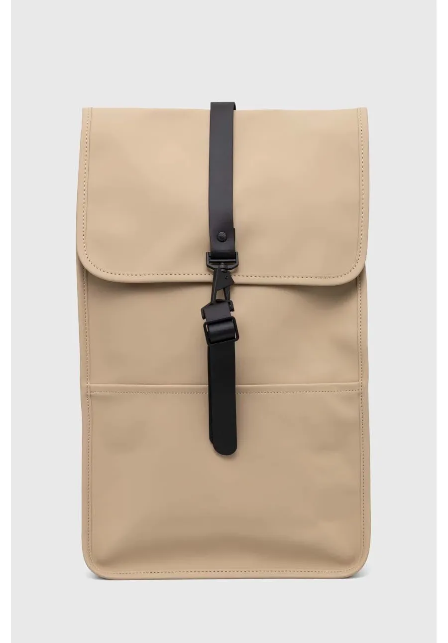 obrazek 1 Rains plecak 13000 Backpacks kolor beżowy duży gładki