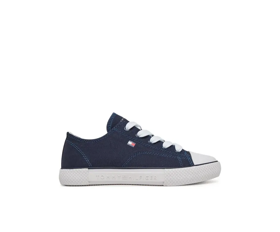 obrazek 1 Tommy Hilfiger Trampki T3X9-33846-0890 M Niebieski