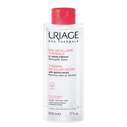 Zdjęcie Uriage Termalna woda micelarna z ekstraktem z moreli do skóry wrażliwej 500 ml
