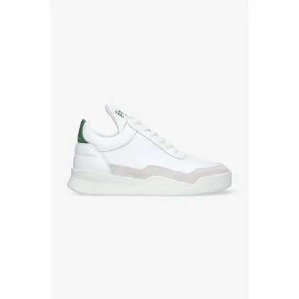 Zdjęcie Filling Pieces sneakersy skórzane Low Top Ghost 10120631926 kolor biały 10120631926-WHITE