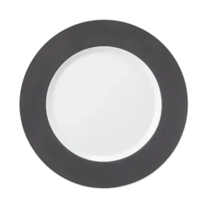 Zdjęcie Okrągły talerz śniadaniowy 24 cm w kolorze antracytowym - Seltmann Weiden