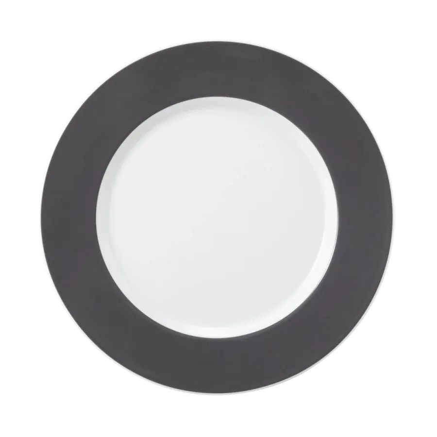 obrazek 1 Okrągły talerz śniadaniowy 24 cm w kolorze antracytowym - Seltmann Weiden