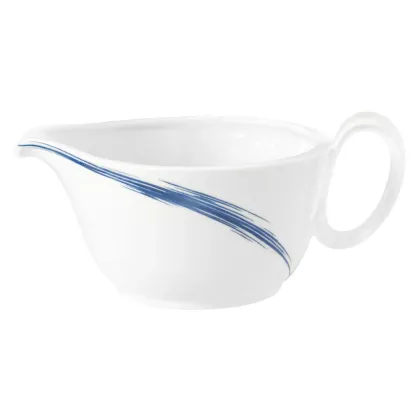 Zdjęcie Wyjątkowa porcelanowa sosjerka zdobiona niebieskim wzorem - Seltmann Weiden