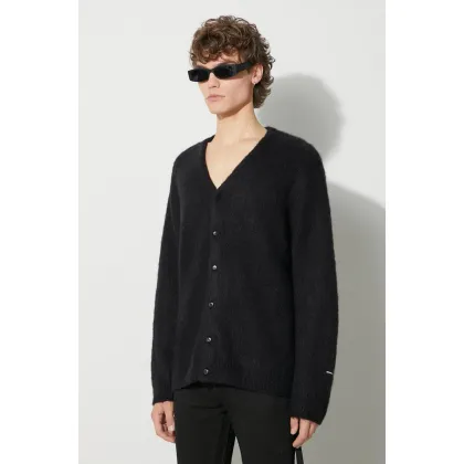 Zdjęcie Manastash kardigan z domieszką wełny Aberdeen Kurtigan '23 kolor czarny 7923241003