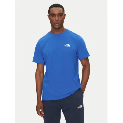 Zdjęcie The North Face T-Shirt Simple Dome NF0A87NG Niebieski Regular Fit