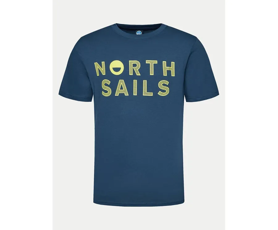 obrazek 1 North Sails T-Shirt 692973 Niebieski Regular Fit