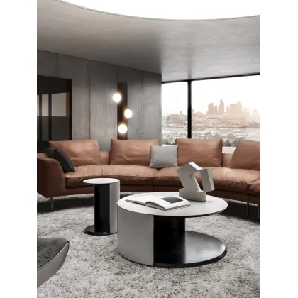 Zdjęcie Wyjątkowy stolik kawowy z kolekcji Papier - lakierowana konstrukcja MDF