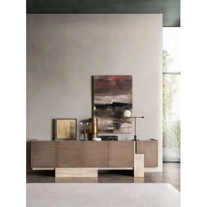 Zdjęcie Elegancki kredens do salonu w stylu minimalistycznym