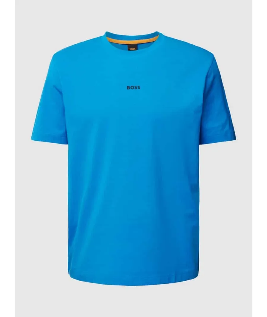 obrazek 1 T-shirt o kroju relaxed fit z detalem z logo