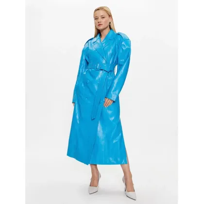 Zdjęcie ROTATE Trencz Pu Trench 1000442739 Niebieski Regular Fit