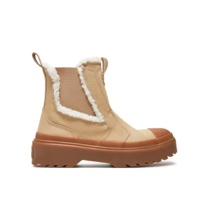 Zdjęcie Converse Sztyblety Chuck Taylor All Star Chelsea Lugged A09257C Beżowy