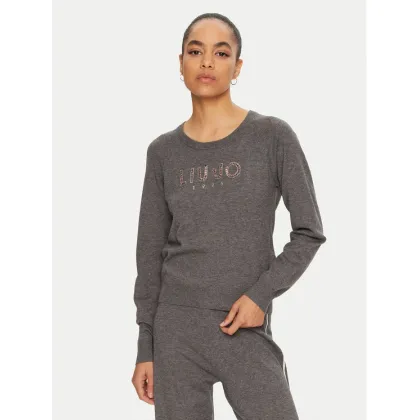 Zdjęcie Liu Jo Sport Sweter TF4286 MS63L Szary Regular Fit