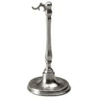 Picture Pocket watch stand made of pewter