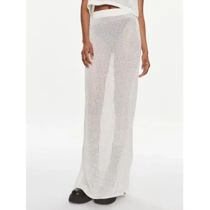 Zdjęcie Tommy Jeans Spódnica maxi Open Stitch DW0DW17878 Écru Regular Fit