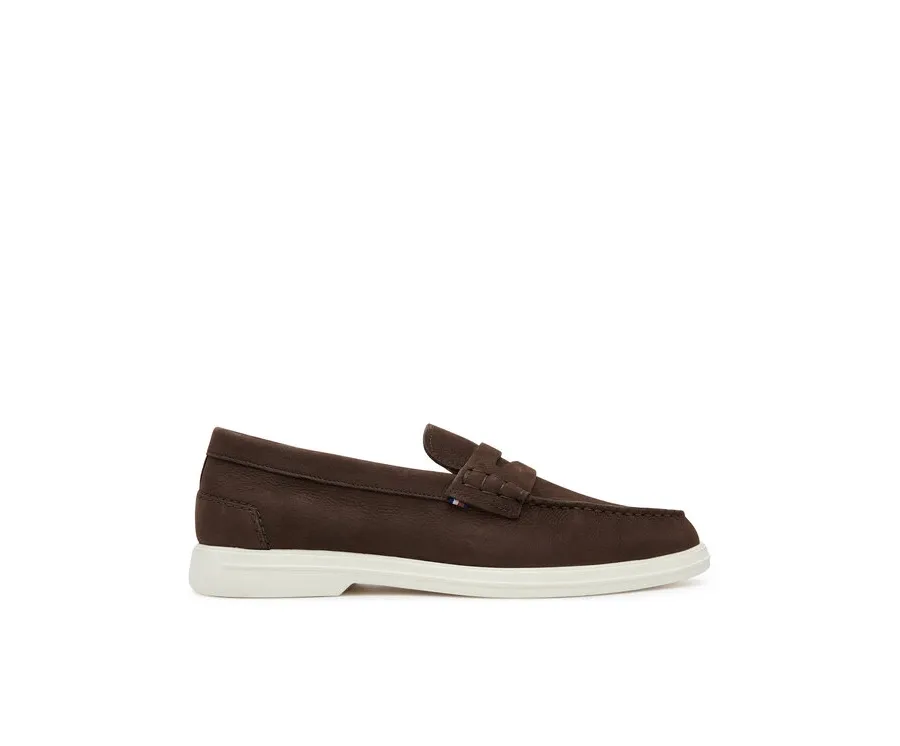 obrazek 1 Tommy Hilfiger Mokasyny Nubuck P Loafer FM0FM05350 Brązowy