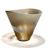 Picture Designer Italian vase made of mother of pearl