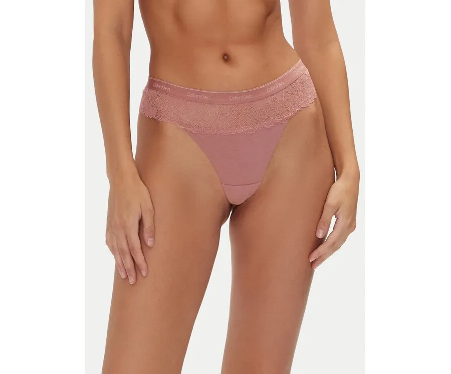 obrazek 1 Calvin Klein Underwear Stringi 000QF7980E Różowy