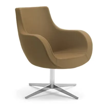 Zdjęcie Eleganckie krzesło ze skóry - Leyform