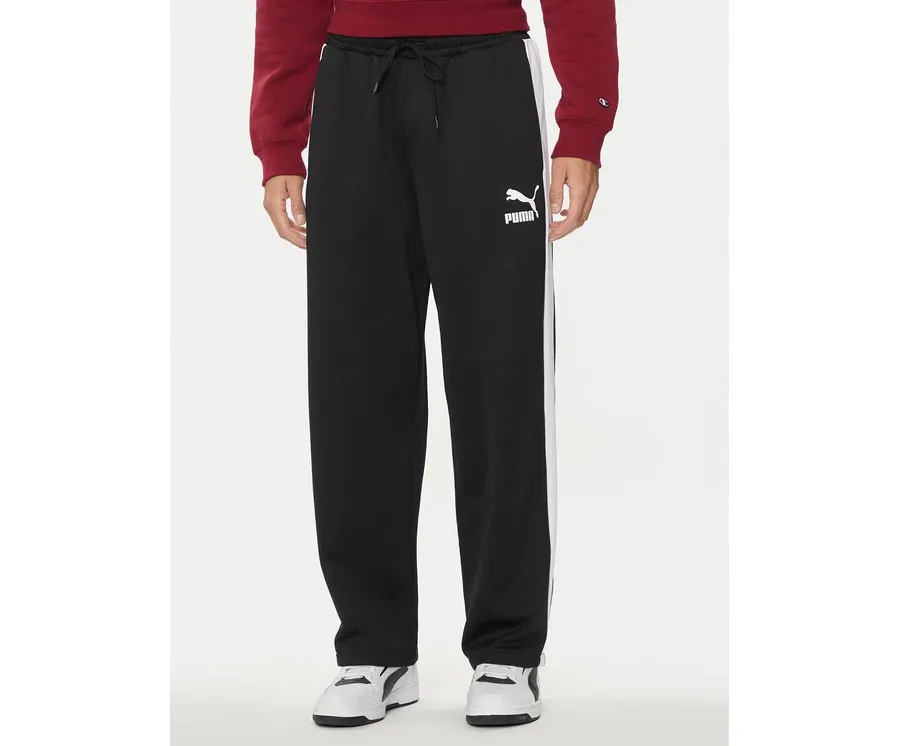 obrazek 1 Puma Spodnie dresowe Iconic T7 625412 Czarny Straight Leg