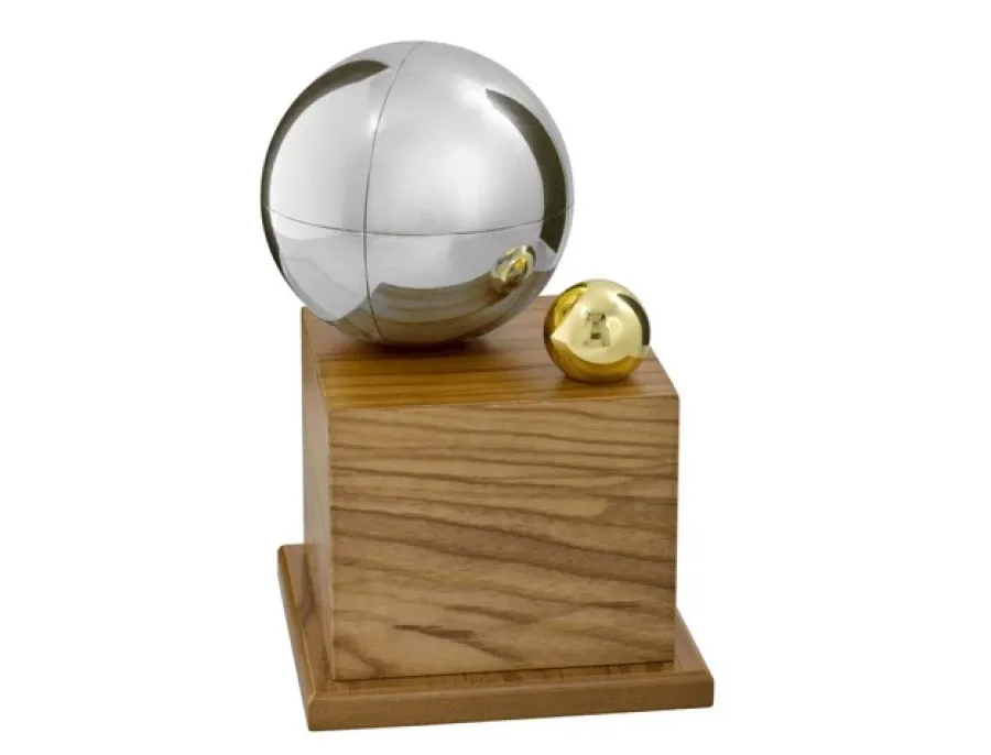 picture 1 Statuette in the shape of a ball - Astra Argenti