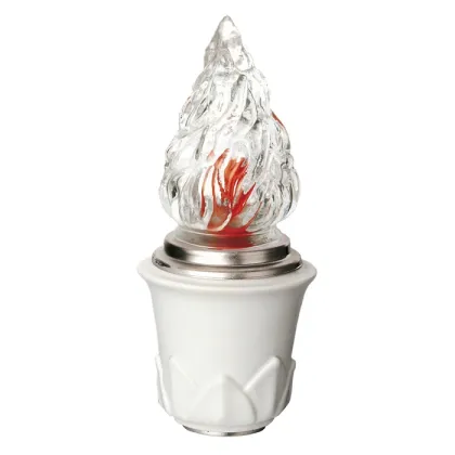 Zdjęcie Porcelanowa lampa na nagrobki wykonana we Włoszech