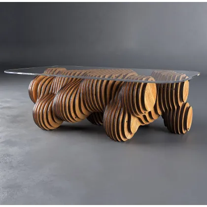 Zdjęcie Nowoczesny stolik kawowy do salonu ze sklejki