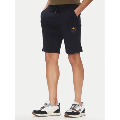 Zdjęcie Aeronautica Militare Szorty sportowe 251BF017F459 Granatowy Regular Fit