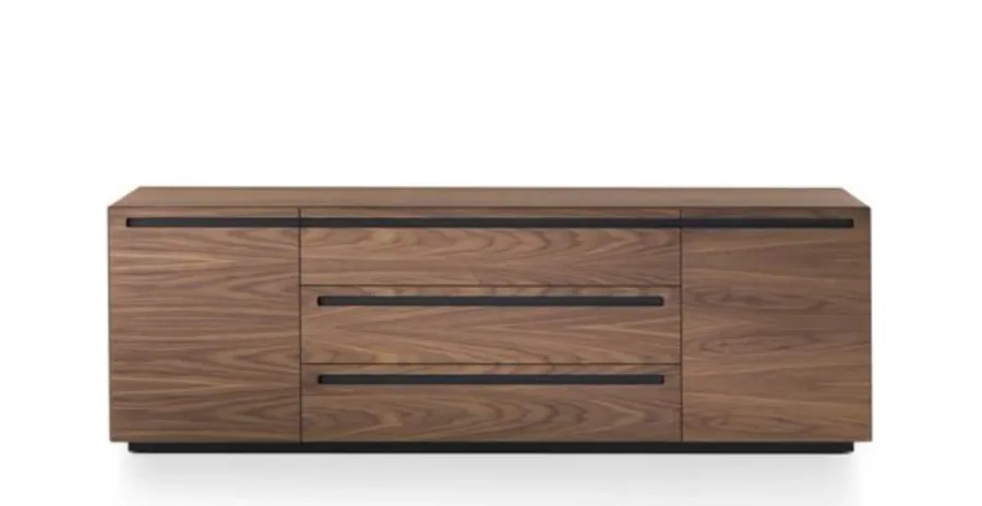 obrazek 3 Elegancka komoda z dwoma szafkami i 3 szufladami - włoski mebel