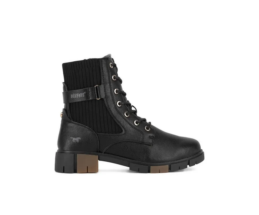 obrazek 1 Mustang Botki 1443-502 Czarny