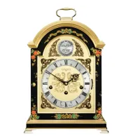 Zdjęcie Bogato zdobiony zegar Georgian Break Arch