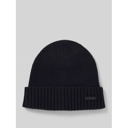 Zdjęcie Czapka beanie z naszywką z logo model ‘Fati’
