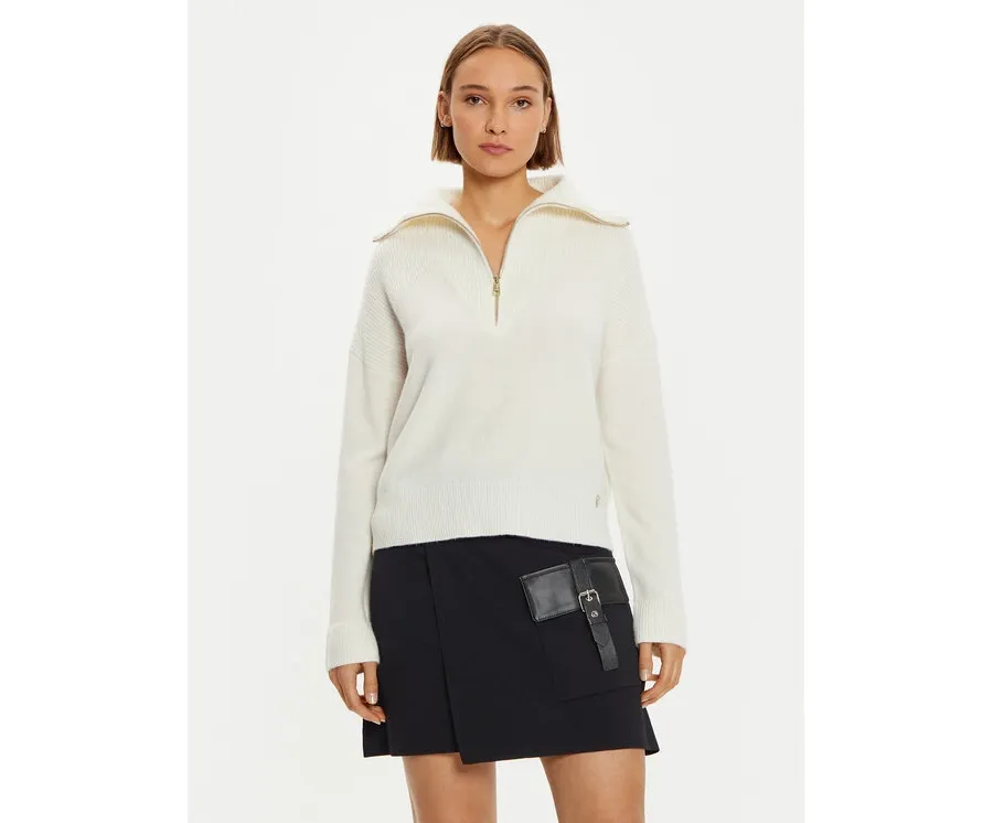 obrazek 1 Liu Jo Golf WF4435 MS009 Écru Regular Fit