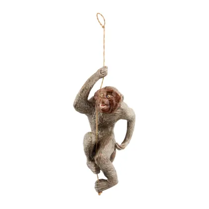 Picture Monkey hanging on a ceramic rope - Bordallo Pinheiro