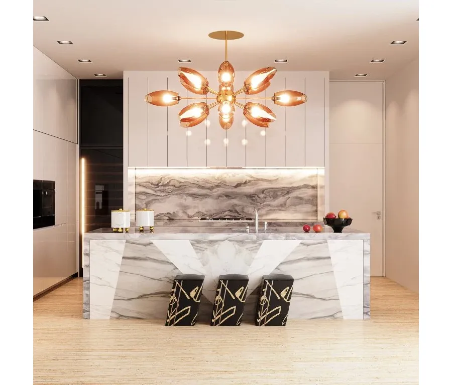 obrazek 4 Wyjątkowa designerska lampa wisząca do salonu lub pokoju