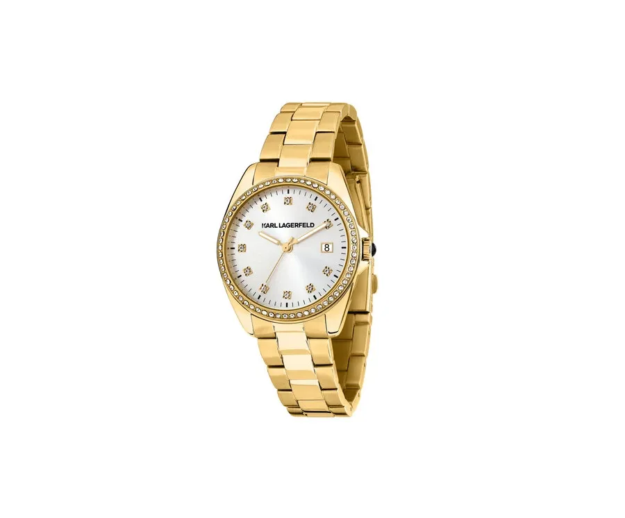 obrazek 1 KARL LAGERFELD Zegarek R0553101505 Złoty