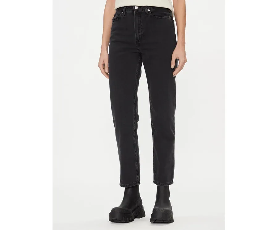 obrazek 1 Tommy Hilfiger Jeansy Classic WW0WW40288 Czarny Straight Fit