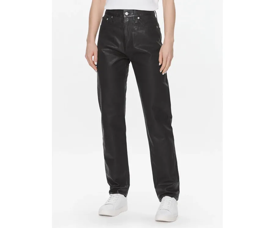 obrazek 1 Calvin Klein Jeans Jeansy Authentic J20J222431 Czarny Straight Fit