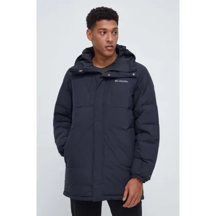 Zdjęcie Columbia kurtka puchowa męska kolor czarny zimowa