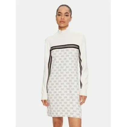 Zdjęcie Liu Jo Sport Sukienka dzianinowa TF4227 MS63L Écru Regular Fit
