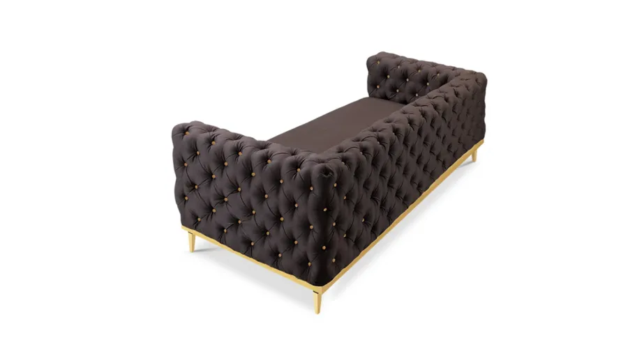 obrazek 2 Nowoczesna tapicerowana sofa - Porus Studio