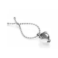 Zdjęcie Brelok na klucze „Lina z granatem” ze srebra – Pampaloni