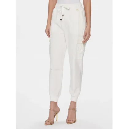 Zdjęcie Fracomina Joggery FR24SVC004F432R1 Écru Regular Fit