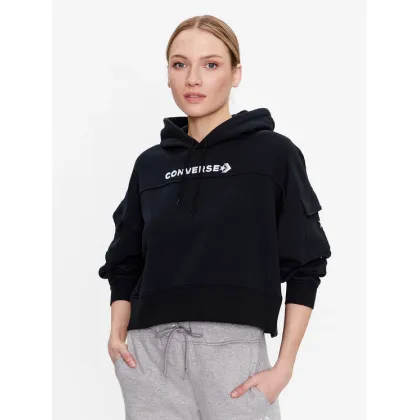 Zdjęcie Converse Bluza Fashion 10024527-A03 Czarny Relaxed Fit